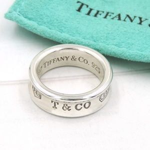 Tiffany & Co Sterling Silver 1837 Ring